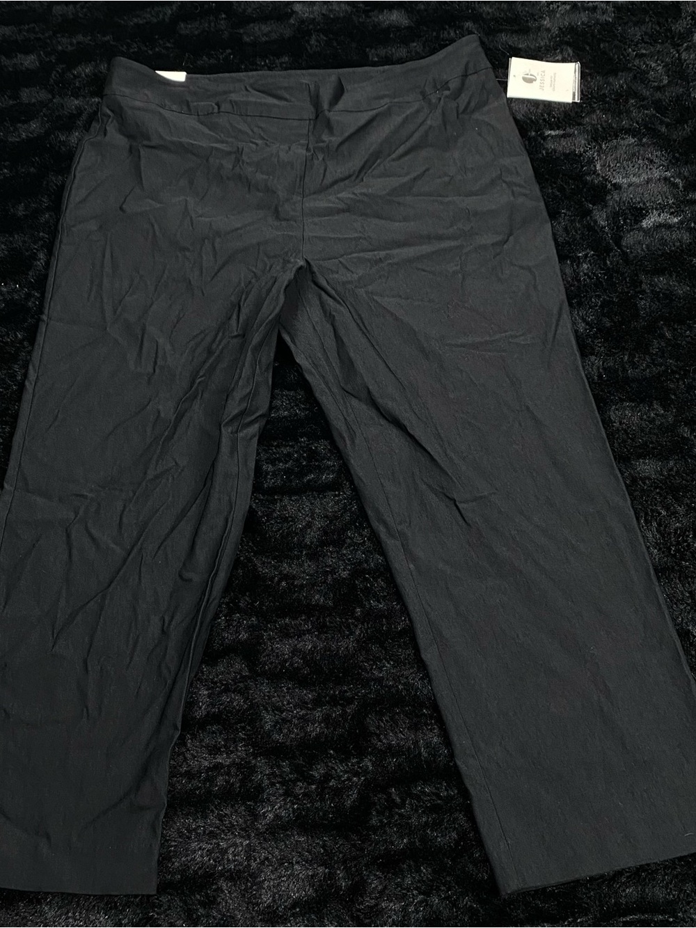 Jessica Dream Fit Women’s Pants Size 18 Black Slim Ankle Stretch NWT
